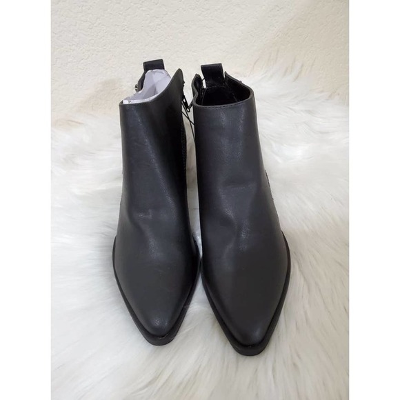 Women's Jayden Double Zip Ankle Bootie - Black Size 10 - Picture 3 of 8